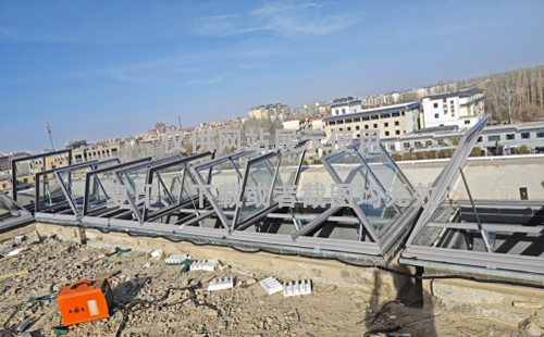 敦煌博物馆永安坝街道排烟天窗