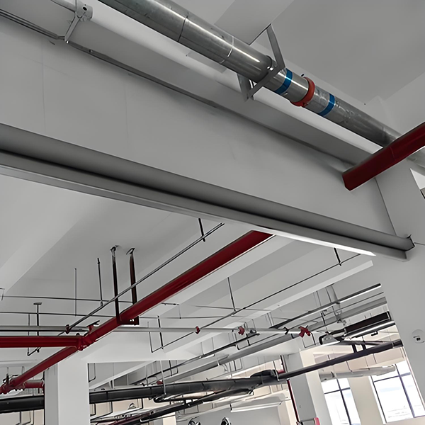 防火布永安坝街道挡烟垂壁