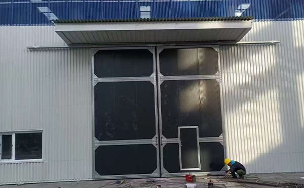 永安坝街道工业推拉门