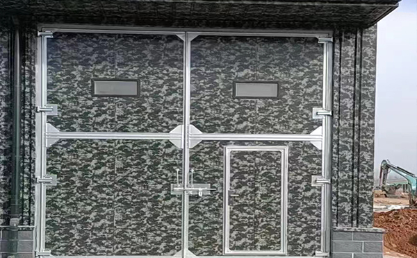 永安坝街道工业平开门