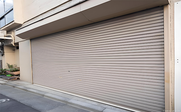 永安坝街道卷帘门