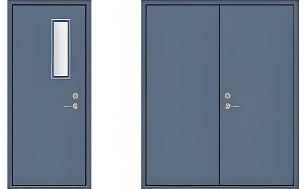 永安坝街道钢制防火门