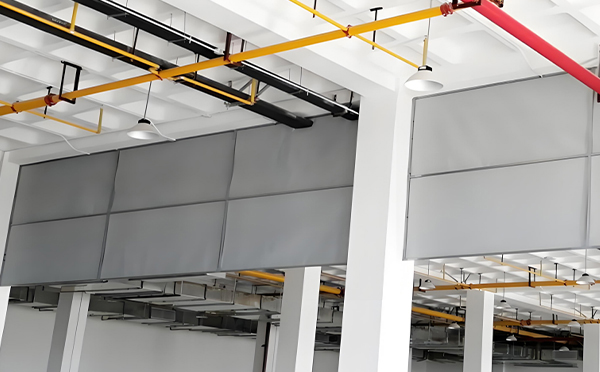 商场防烟分区常闭节点:永安坝街道挡烟垂壁高度与控制器接线图解 商场防烟分区常闭节点:永安坝街道挡烟垂壁高度与控制器接线图解