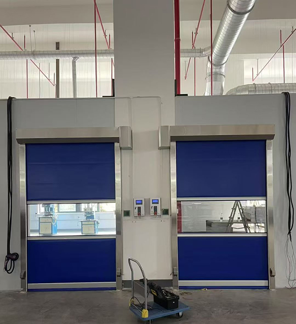 永安坝街道快速永安坝街道卷帘门助力食品加工车间环境升级